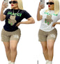 2 Piece Women Gucci Outfit Set